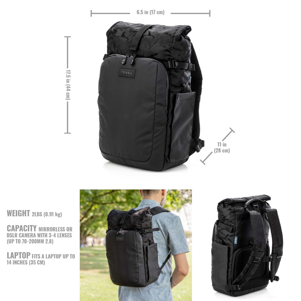 Tenba Fulton v2 14L All Weather Backpack - Crni - 9